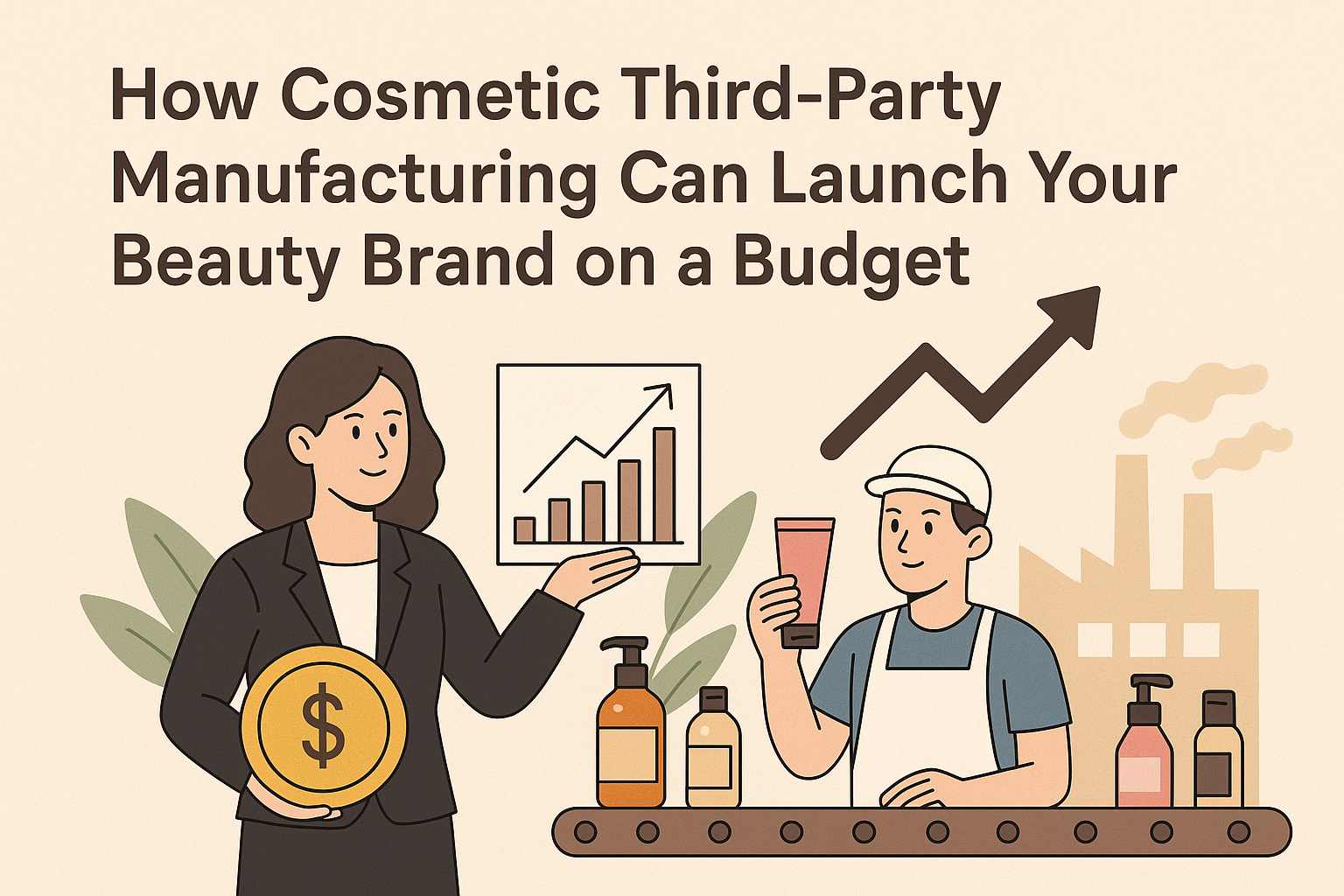 How Cosmetic Third-Party Manufacturing Can Launch Your Beauty Brand on a Budget