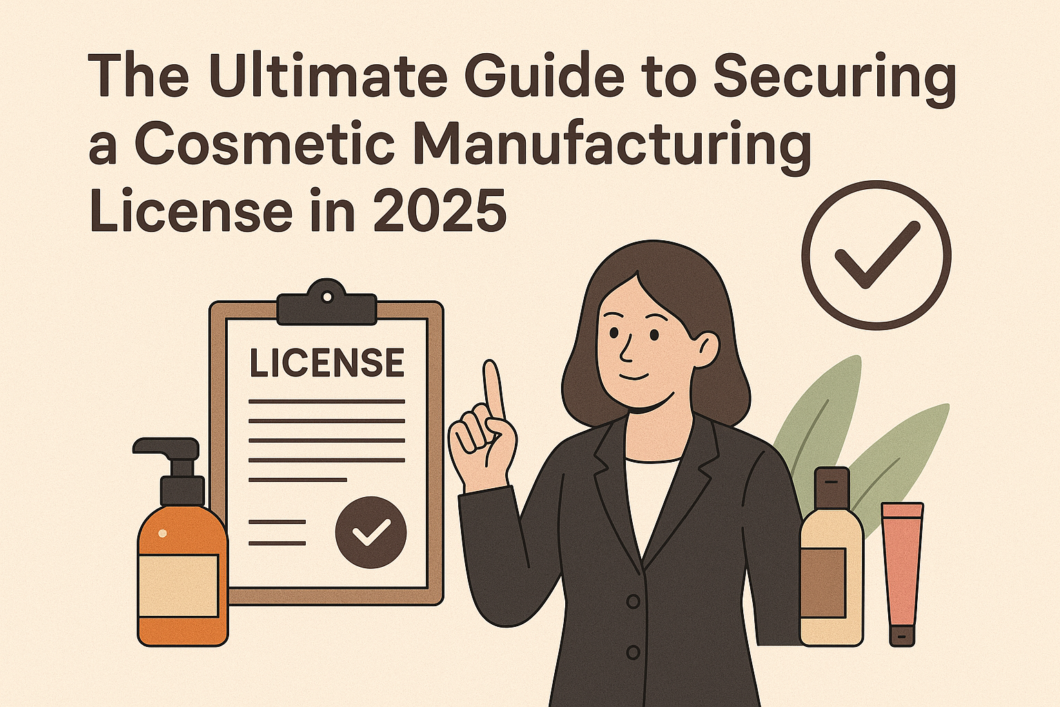 The Ultimate Guide to Securing a Cosmetic Manufacturing License in 2025