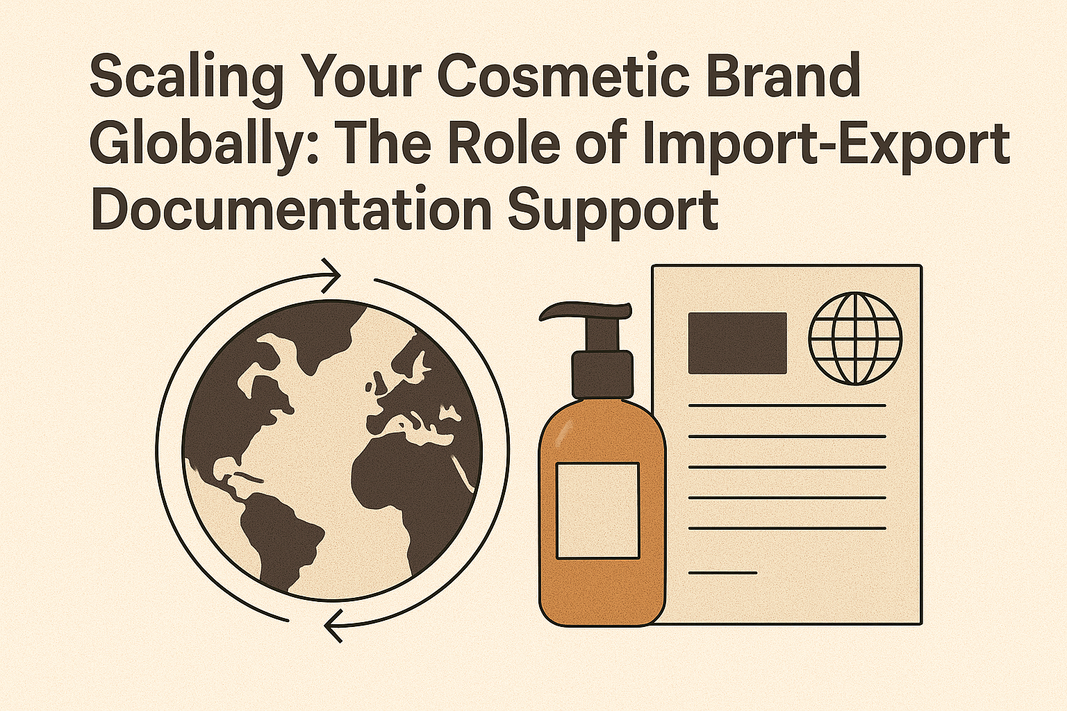 Scaling Your Cosmetic Brand Globally: The Role of Import-Export Documentation Support